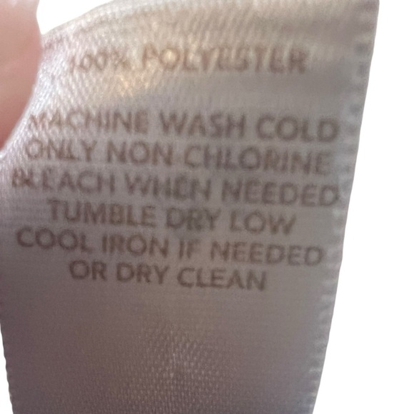 LOFT Bold Floral Ruffle Sleeve Keyhole Back Elasticized Cuffs Business Casual S - Picture 10 of 14